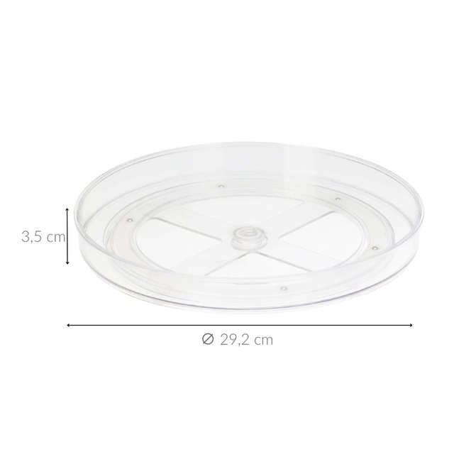 Organizer rotund pentru frigider, jos.