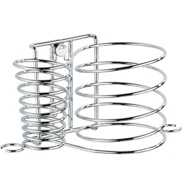 Suport MILANO pentru uscător de păr și placă de îndreptat, 2 în 1, WENKO