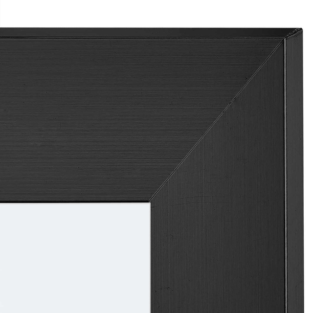 Oglindă de perete în ramă de lemn, 38 x 48 cm