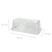 Platou pentru tort, plastic, 38,5 x 19 x 15 cm