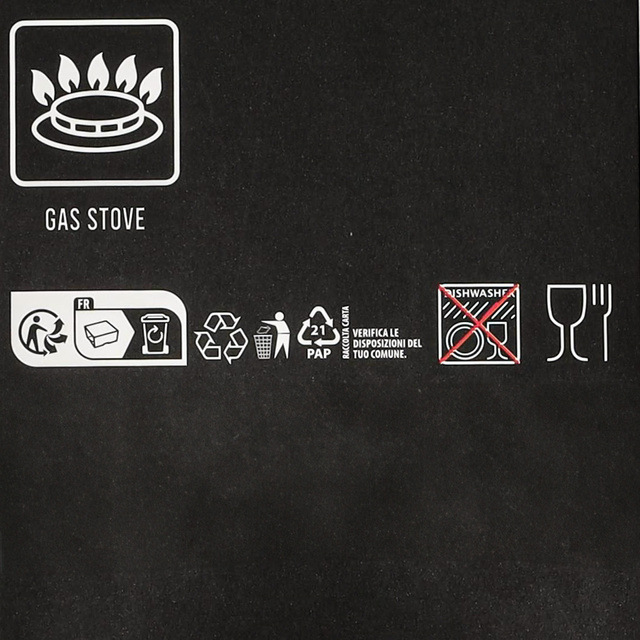 Wok din oțel carbon, Ø 35 cm