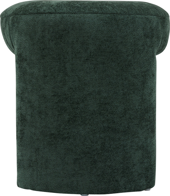 Puf tapițat arc JIN, Ø 38 cm