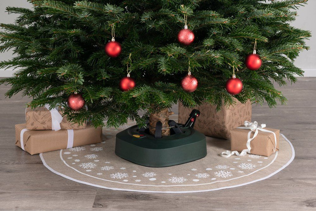 Suport pentru brad cu rezervor, automat, Ø 3-13 cm