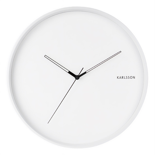 Ceas de perete cu cadran mat, HUE, Ø 40 cm 