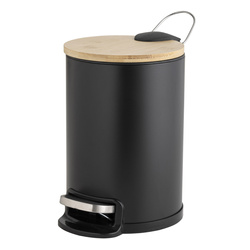 Coș de gunoi cu închidere moale, bambus, 3 l, MOBELLE