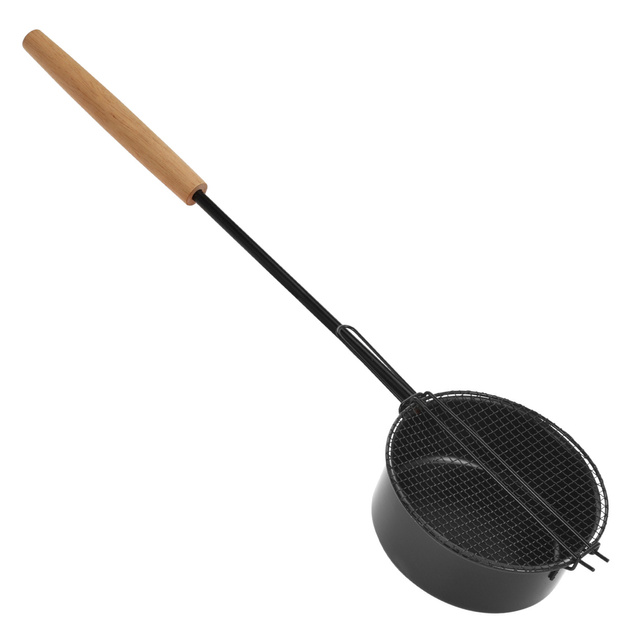 Tigaie pentru foc cu grila, lungime 51,5 cm