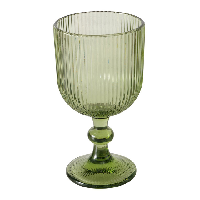 Pahar de vin din sticla canelata RIGANO