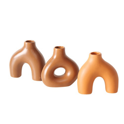 Set de vaze METTY, 10 cm, realizate manual, 3 buc.