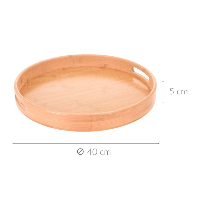 Tava rotunda pentru mic dejun Ø 40 cm