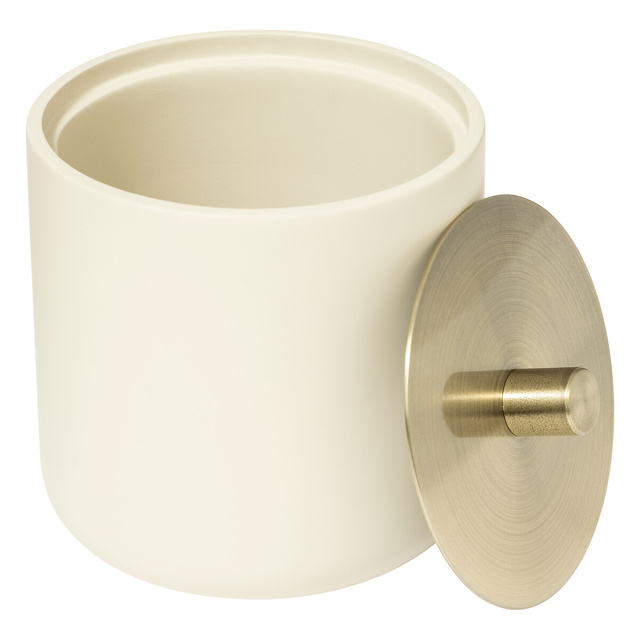 Recipient pentru bumbac Ivoire Duo