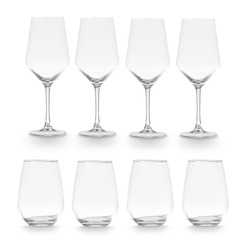 Set de pahare și cupe, 8 buc.