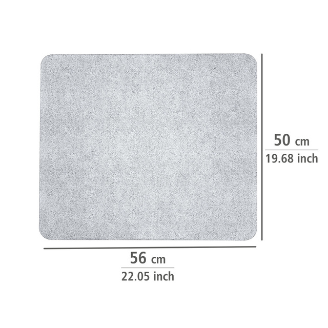 Placă de protecție din sticlă, tocător universal – 3 în 1, WENKO, transparent