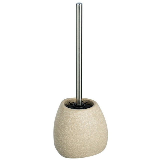 Perie WC cu suport PION, Bej, 38x13,5 cm, WENKO