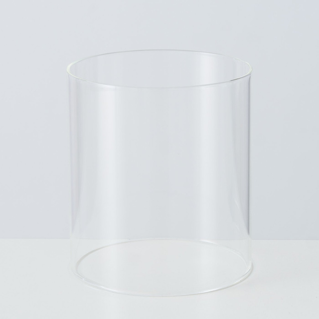 Lantern metalic cu insert de sticla CINDY, 14 - 20 cm