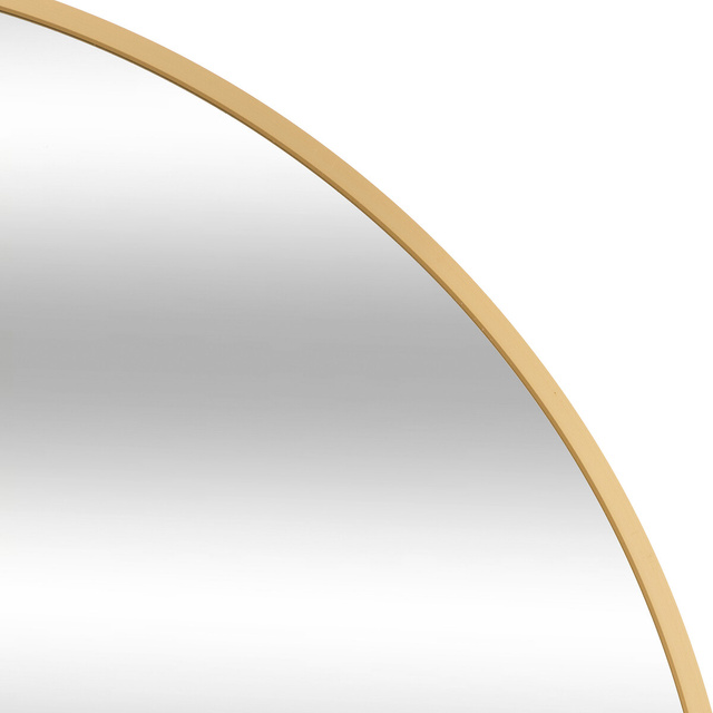 Oglindă metalică Alice diametru 70 cm ASR -auriu