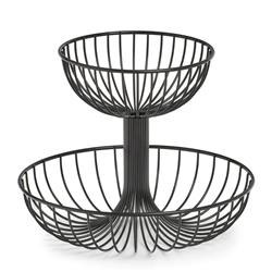 Coș fructe cu 2 niveluri, Ø 32 x 26 cm, ZELLER