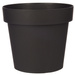 Ghiveci cu auto-udare, plastic, antracit