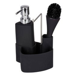 Set de bucătărie EMPIRE BLACK, 4 în 1, WENKO, negru