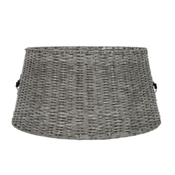 Husă pentru suportul de brad, 50 x 25 cm, imitație de ratan