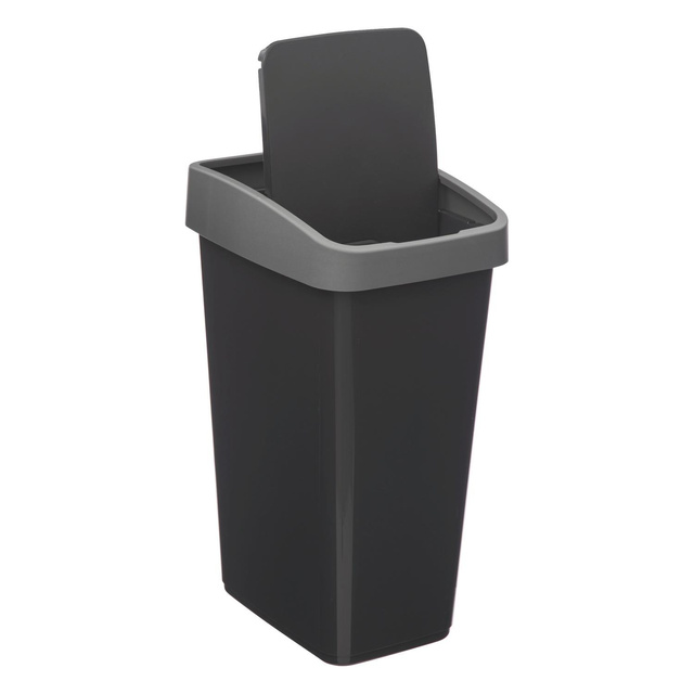 Coș de gunoi din plastic reciclat, 25 l