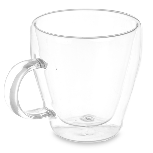 Set cani cu pereti dubli, 6 bucati, 270 ml