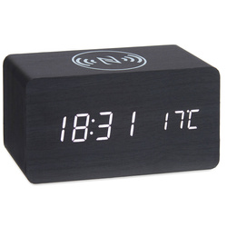 Ceas cu încărcător de telefon fără fir