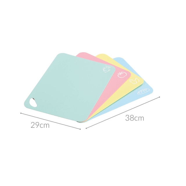 Set tocatoare pastel, 4 bucăți, 38 x 29 cm, Kesper