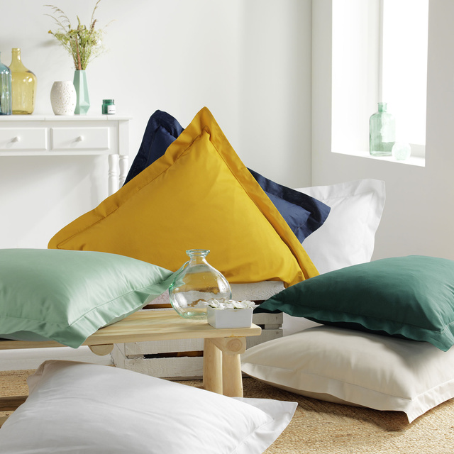 Fată de perna din bumbac organic BIOLINA, 63 x 63 cm