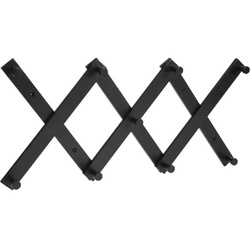 Cuier hol pentru jachete, MDF, 9 cârlige