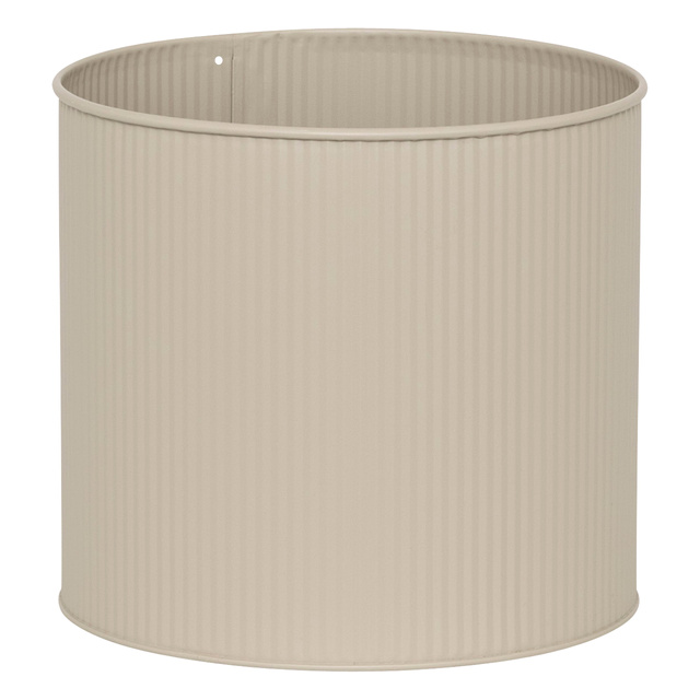 Ghivece de flori metalice, 2 buc, AZE, Ø 30 cm