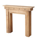 Consola pentru semineu Ferdinand, lemn, 95 x 110 cm