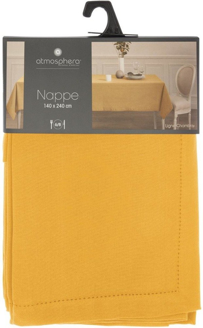 Fata de masa dreptunghiulara CHAMBRAY - bumbac, 140 x 240 cm