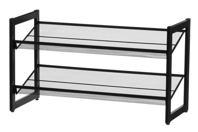 Suport metalic pentru pantofi MIMMI, 2 niveluri, 74 cm