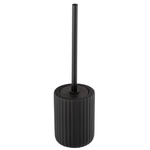 Perie de toaletă BELLUNO, ceramică, neagră, Wenko