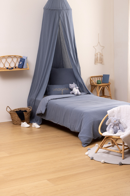 Lenjerie de pat pentru copii 140 x 200 cm LILI din bumbac muselin.