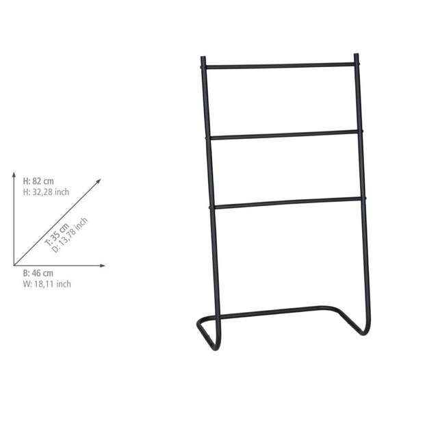 Suport pentru prosoape scara din metal ARACENA