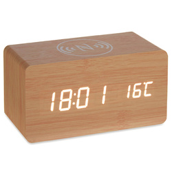 Ceas cu încărcător de telefon fără fir