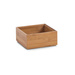 Recipient din bambus pentru depozitare, 15x15x7 cm, ZELLER