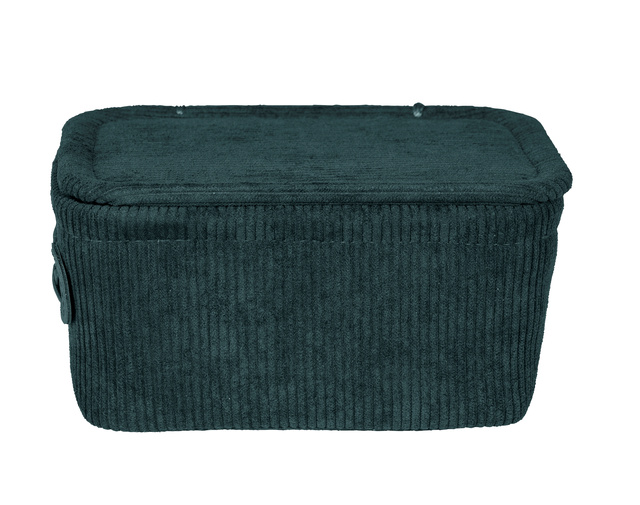 Cos de baie ANELA cu capac, 14 x 19 cm, WENKO