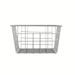 Coș metalic pentru fructe, gri, 24 x 18 x 10 cm