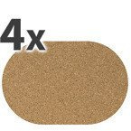 Subtălci din plută pentru masă - 4 bucăți în set, ZELLER