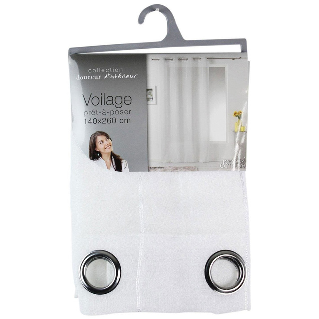 Perdea transparenta LINAHE, 140 x 260 cm