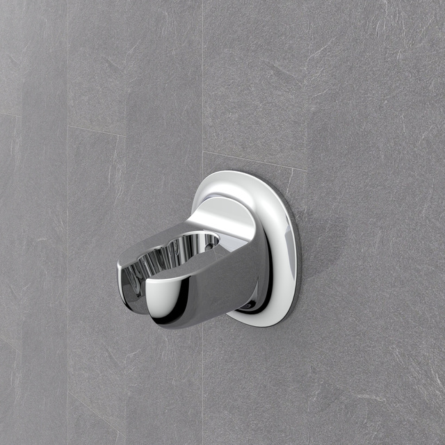 Suport pentru cap de dus, fara gaurire, Ø 6 cm, WENKO