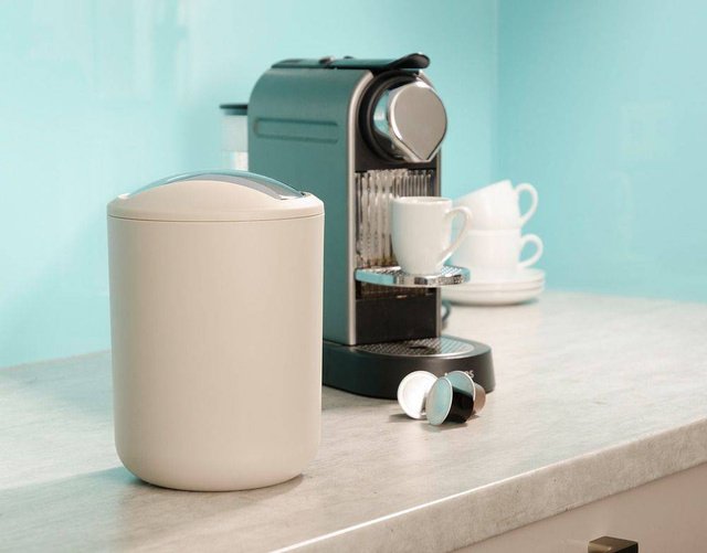 Coș de gunoi BRASIL, 2 l, WENKO, bej