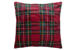 Perna de Crăciun KLAUS cu carouri scoțiene, 45 × 45 cm