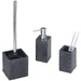 Recipient perie, dozator de sapun, perie de toaleta SLATE ROCK - Set accesorii baie WENKO
