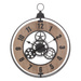 Ceas de perete cu mecanism la vedere, Ø57 cm