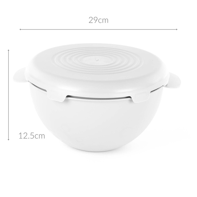 Bol cu strecurătoare și capac, Ø 24 cm