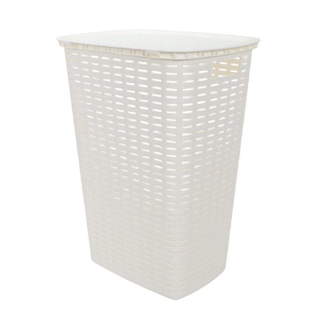 Coș de rufe din plastic reciclat, 53 l