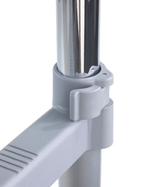 Suport telescopic pentru haine - dulap pe roți